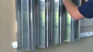 Hurricane Preparedness Metal Storm Shutter Installation [upl. by Gaspar772]