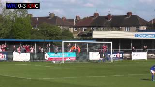 Wealdstone vs Kingstonian FC 190414 [upl. by Margarette]