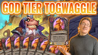 Most UNDERRATED Hero Togwaggle is god tier  Hearthstone Battlegrounds duos [upl. by Felicdad]