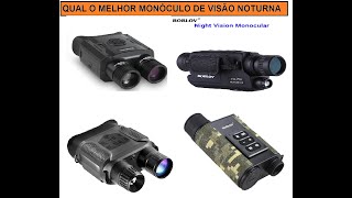 Qual o melhor monóculo de visão noturna IR quatro modelos para você escolher [upl. by Aerdnahc447]