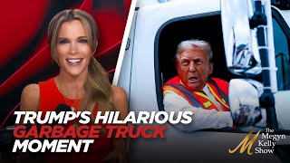 Trumps Hilarious and Authentic Garbage Truck Moment with Stu Burguiere and Stephen L Miller [upl. by Aicital]