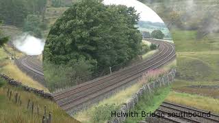 Sir Nigel Gresley on the Settle and Carlisle [upl. by Eiromem]