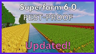 PestProof Superfarm Garden Hypixel Skyblock [upl. by Freed523]