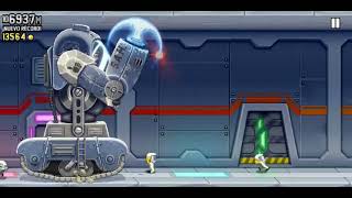 Jetpack Joyride World record distance run  Glitch the running [upl. by Prior]