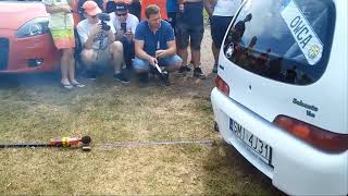 Fiat Seicento  SEICENTO EXHAUST SOUNDS  REVS  LOUD [upl. by Glanville]