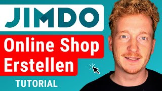 Jimdo Onlineshop erstellen  Tutorial für Einsteiger auf Deutsch [upl. by Ondrej]