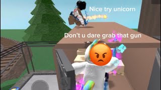 Playing mm2 as a UNICORN Campers❌❌ [upl. by Rojam]