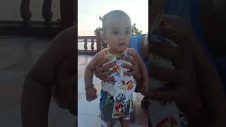 Bago Bantayan Practice baby gheon walking [upl. by Obbard]