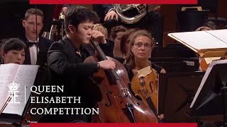 Shostakovich Cello Concerto n 1 op 107  Brannon Cho  Queen Elisabeth Competition 2017 [upl. by Ilagam]