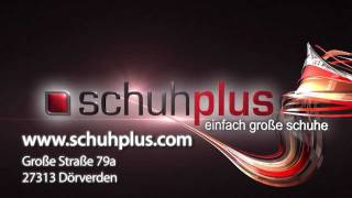 Schuhpluscom Schuhe in Übergrößen Damenschuhe Herrenschuhe XXL TVSpot [upl. by Ynnahc]