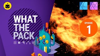 What the Pack Ep1 Concept Master Nature Fire Brushes for Affinity Photo and Affinity Designer [upl. by Essie385]