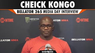 Cheick Kongo  Bellator 265  Media Day Interview [upl. by Seyah]