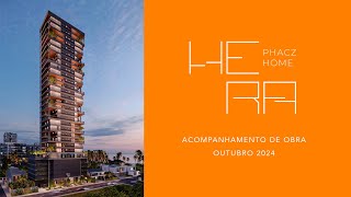 Acompanhamento de obras  Outubro 2024  Hera Phacz Home [upl. by Jaynes]