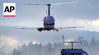 US companys autonomous helicopters aim to eliminate risks in dangerous flights [upl. by Akeimat]