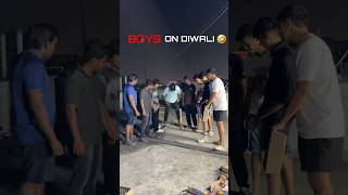 Diwali Skyshot With Friends Gone Wrong 🤣 shorts [upl. by Ahsea]