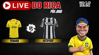 Live pós jogo  Penarol x Botarfogo [upl. by Eibber]