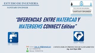 DIFERENCIAS ENTRE WATERCAD Y WATERGEMS [upl. by Ulphiah]