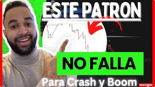 El mejor PATRON de velas 😱 PARA indices sinteticos CRASH Y BOOM [upl. by Monafo]