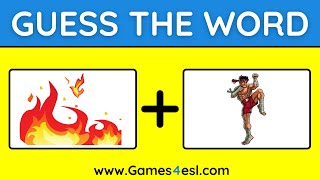 Guess The Word Game  Compound Words  Easy [upl. by Shel]