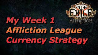 PoE 323 My Plans for Insane Currency during League Start in the Affliction League [upl. by Eidurt]