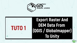 GTL Pro Tutorial 01  Export Data From GlobalMapperQGIS Into Unity [upl. by Faustena378]