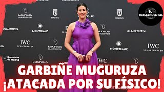 RESPUESTA DE GARBIÑE MUGURUZA AL SER PREGUNTADA POR SU FÍSICO [upl. by Oina704]