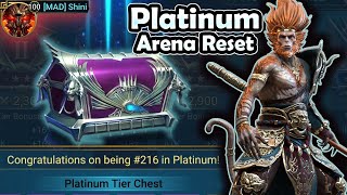 Taras Hunt Continues Polymorphed To Oblivion  Platinum Arena Reset I Raid Shadow Legends [upl. by Baillie]