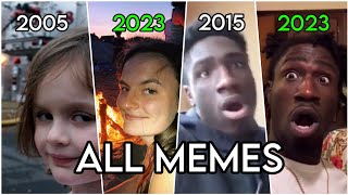 All recreated memes in one video  Then vs Now [upl. by Lerim]