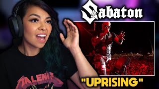 First Time Reaction  Sabaton  quotUprisingquot LIVE [upl. by Etam630]