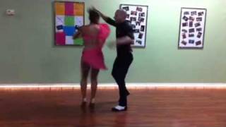 Ataca amp La Alemana Salsa performance 123011 [upl. by Nesyrb]