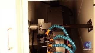 GT mini PLUS CNC Lathe with Automatic Loader for Aerospace Fasteners [upl. by Niarb]