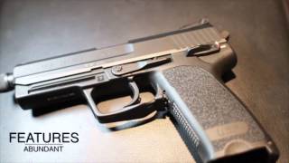 GUN HECKLER amp KOCH USP TACTICAL 45 REVIEW Tactical Gold Standard [upl. by Anires]