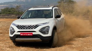 2021 Tata Safari XZ Diesel Manual Drive Review [upl. by Leirrad]