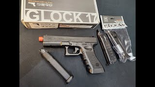 Officially licensed GLOCK G17 by GHK  Why 400  Elite Force Airsoft [upl. by Meuse]