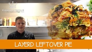 Quiche Layerd leftover pie  Koken met Danny 13 [upl. by Williamson]