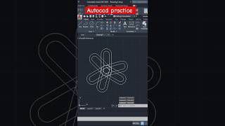 Autocad mechanical practice drawing  2d drawing  autocad tutorial in hindi  autocad 2d [upl. by Schluter]