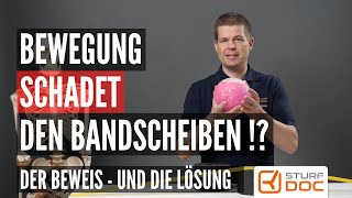 Bewegung schadet den Bandscheiben Der Beweis und die Lösung Kein Clickbait [upl. by Inaliel]