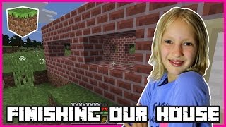 Finishing Our Clay Brick House  Minecraft [upl. by Kai]