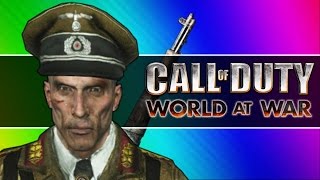 Zombie Walk Call of Duty WaW Zombies Funny Moments Custom Maps Mods [upl. by Cesare]