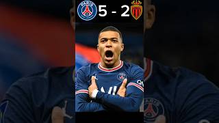 PSG Vs Monaco 5  2  Match Highlights [upl. by Akeemat414]