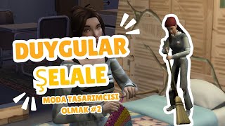 Duygular Şelale  SIMS 4 MODA TASARIMCISI OLMAK 2 [upl. by Ahseekal]