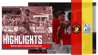 HIGHLIGHTS  Ebbsfleet United Vs Southend United [upl. by Thetis]