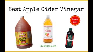 Best Apple Cider Vinegar Review 2022 Buyers Guide [upl. by Ime]