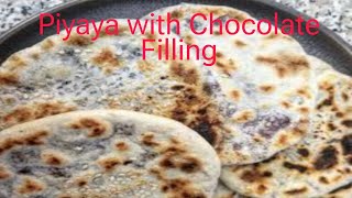 Piaya or Piyaya with chocolate filling  YhanRech Vlog [upl. by Toby]