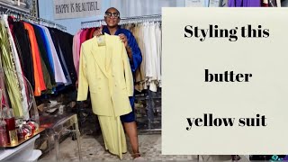 Styling one suit 4 ways  styleinspo style fashion styleinspo springstyle fashionstyle [upl. by Salvador411]