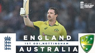 Travis Head Strikes Brilliant 154  Highlights  England v Australia  1st Men’s Metro Bank ODI 2024 [upl. by Nylaj]