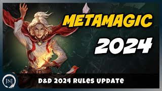 Changes to Metamagic  Sorcerer 5e  DampD 2024 Rules Update [upl. by Amelina353]