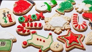 How to Make Easy Christmas Sugar Cookies  The Easiest Way [upl. by Jadwiga441]