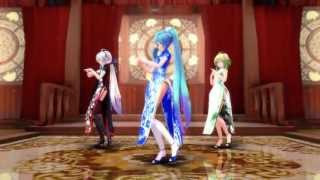 【MMD】Tda式改変チャイナで「Perfume HurlyBurly」 [upl. by Dulcea]