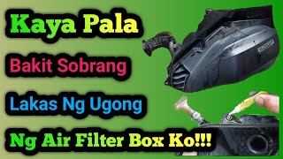 How To FixRepair Air Filter Box of Honda Click  Honda Click Air Filter Box Repair [upl. by Samled]